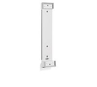 Durable 591710 Function Magnet Wall Module 10, Staffa da Parete per 10 Pannelli Formato A4, Retro Magnetico, 73x322 mm, Grigio