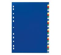 Durable 675627 - Divisorio con cavalierini colorati, etichette 1-31, 31 tasti, c