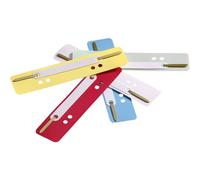 Durable 691000 Pressini fermafogli Assortito vari colori 38 mm x 150 mm 25 pz.