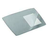 Durable 720110 Sottomano Artwork, Forma Trapezoidale, Copertina Trasparente, Antiscivolo, 650x520 mm, Grigio