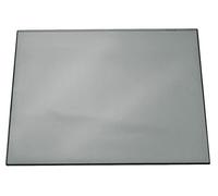 Durable 720310 Sottomano con Copertina Trasparente, Antiriflesso, Antiscivolo, 650x520 mm, Grigio