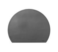 Durable 729501 Desk Mat Semi-Circular 650 x 520 mm Black Without cover black