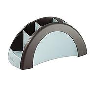 Durable 772001 - Portapenne Vegas, 5 comparti di varie dimensioni, per inserite penne, forbici, fermagli, nero