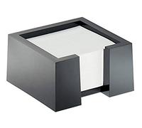 Durable 772401 Scatola per Appunti Cubo con 500 Blocchi Note in Formato 90 x 90 mm, Nero