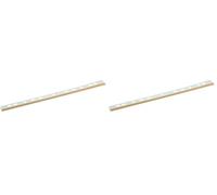 Durable 806419 - Filefix, striscia adesiva, foratura universale, per documenti non forati f.to A4, 25x295 mm, trasparente, confezione da 100 pezzi