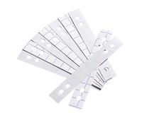 Durable 807819 - Banda salvafori adesiva, per fori da 60 mm o 80 mm, pellicola facilmente rimovibile sul retro, trasparente, confezione da 50 pezzi