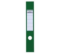 Durable 809005 Ordofix Self-Adhesive Spine Labels for Lever Arch File - Green, P