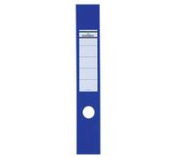 Durable 809006 - Ordofix, copridorso adesivo, personalizzabile, per raccoglitori larghi 70 mm, 60x390 mm, azzurro, confezione da 10 pezzi