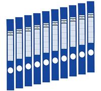 Durable 809106 Ordofix Lever Arch Spine Labels 40 x 390 mm - Blue (Pack of 10) b