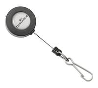 Durable 822158 Chiocciola Yo-Yo per portabadge morsetto a coccodrillo, gancio