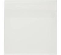 Durable 828019 Pocketfix CD/DVD, Tasca Adesiva per CD/DVD con Aletta di Chiusura, 127x123 mm, Trasparente, Confezione da 100 Pezzi