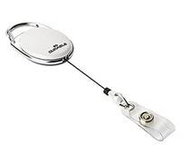 Durable 832402 chiocciola yo-yo per portabadge bianco 10 pz/conf 0.8 m