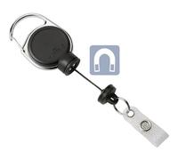 Durable 832901 Chiocciola Yo-Yo per portabadge fascetta con bottone 1 pz.