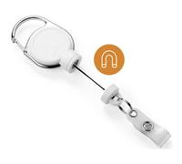 DURABLE - 8329-02 - Chiocciola YO-YO extra strong - bianco - 60 cm - Durable - 90051 - Conf. da 1 Pz. - 8329-02