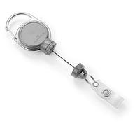 Durable 832910 Chiocciola Yo-Yo Extra Strong, per Portabadge e Chiavi Pesanti fino a 300 gr, 1 pezzo, Grigio