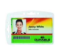 Portabadge Porta badge - per 54 x 85 mm - trasparente (pacchetto di 10) 8905-19