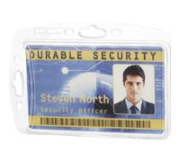 Durable 890519 Supporto per badge Landscape Trasparente 8,5 cm 5,4 cm 10 pz