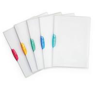 Durable A4 SwingClip File for 30 Sheets, Assorted Colours, Pack of 25
