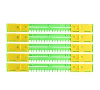 Durable Beehive Door Entrance Gate AntiEscape Beekeeper Plastic Tool For Professional Use 5 Pcs (10-frame Chinese European style 41cm)