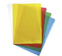 DURABLE 233700 - Buste trasparenti, A4, colori assortiti, 100 pezzi