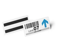 DURABLE Buste per identificazione magnetiche Hard Cover 150x67 mm conf. da 10 trasparente
