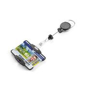 Durable Card Holder with Extra Strong Badge Reel - Reinforced Strap - for Cards
