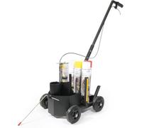 Durable Carrello traccialinee DURALINE® EasyTrack, accessorio per marcatura per bombolette spray da 750 ml, nero, 114101