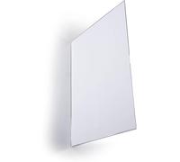 Durable Cartello da corsia a bandiera 210 x 148.5 mm, porta etichetta da scaffale A4 verticale adesivo, trasparente, 10 pezzi, 185919