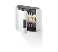 Durable Cassetta portachiavi da parete Key Box Code 18, cassetta portachiavi con combinazione, cassetta porta chiavi da muro, 18 chiavi, argento, 196923