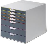 Cassettiera Varicolor - 28x35,6x29,2 cm - 7 cassetti - Durable