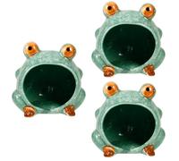 Durable Ceramic Hamster House Cooling Nest Small Animal Shelter Light Green