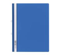 Durable Clear View A4 Document Folder Blue Transparent Front Cover Pack of 2