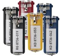 Durable Clip chiave, assortiti, 6er Set