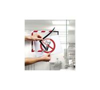 DURABLE - confezione da 2 pezzi - cornice adesiva rimovibile-magnetica 210x297mm rosso-bianco durable