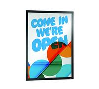 DURABLE Cornice espositiva DURAFRAME POSTER 50x70 cm autoadesiva apribile nera