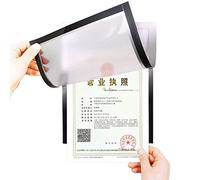 Durable - Cornice magnetica autoadesiva per foto, formato A4, confezione da 4