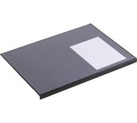 Durable Desk Mat with Edge Protector in Black 65 x 50 cm Pack of 1 Include