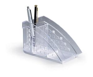 Durable - Desk Organizer Trend, per penne, forbici, evidenziatori, 82x106x180 mm, trasparente (cod. 1701627400)