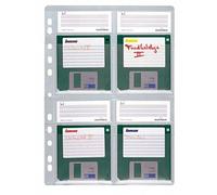 Durable Discoflex 524319 Disc Case for A4 Paper - Transparent (Pack of 5)