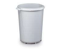 Durable Durabin Round 40 Contenitore Cilindrico, Grigio