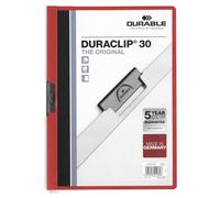 Durable DURAClip 30 A4 Clip Folder Holds Up to 30 Sheets of A4 Paper Robust