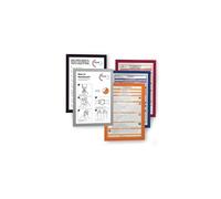 Durable DURAFRAME® A4 Magnetic Frame 322 x 236 mm Silver Pack of 2