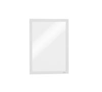 Durable DURAFRAME Self-Adhesive Magnetic Frame A4 Format In White Pack of 2