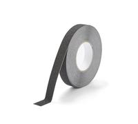 Durable Duraline Grip Nastro Antiscivolo, 25 mm x 15 m, nero, 108001 | Rivestimento R13 per scale e rampe, conforme DIN 51130, adesivo, per interni ed esterni protetti
