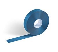 Durable Duraline Strong Nastro da Pavimento Adesivo, blu segnale, 172506 | Dimensioni 30 m x 50 mm, spessore 1.2 mm, bordi smussati, magazzini, antiscivolo R10, estruso, ral 5005