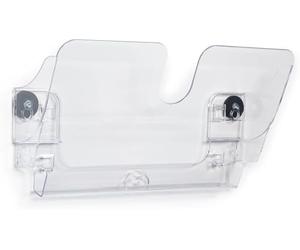 Durable Espositore da parete FLEXIPLUS A4 orizzontale, portadépliant magnetico, trasparente, 1709021400