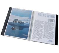 Durable - Espositore Duralook con 30 tasche trasparenti in formato A4, confezione da 5 pezzi