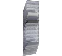DURABLE - Flexiboxx 12 A4 Orizzontale, espositore da parete, f.to A4 orizzontale, 12 comparti, 348x1140x95 mm, trasparente (cod. #1709781400)