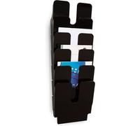 DURABLE - Flexiplus 6 A4, espositore da parete, f.to A4 verticale, 6 comparti, 2