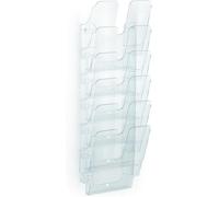 DURABLE - Flexiplus 6 A4, espositore da parete, f.to A4 verticale, 6 comparti,tr